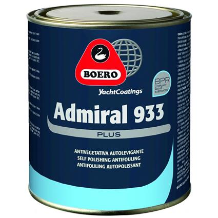 Boero Admiral 933 Plus 5l Antifouling Transparente