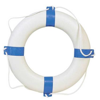 Trem Deco Buoy Prateado 55 cm