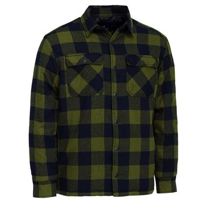 Kinetic Logo Insulated Long Sleeve Shirt Verde 2XL Homem