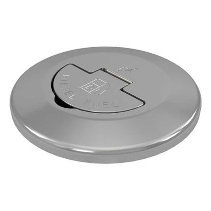 Roca Ab. Stainless Steel Diesel Fuel Filler Cover Cap Prateado