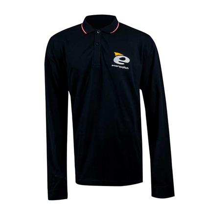 Energoteam Team Long Sleeve Polo Azul S Homem