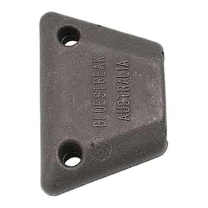 Blue Streak Or 4 Stern Sail Battens End Cap Protector 10 Units Prateado