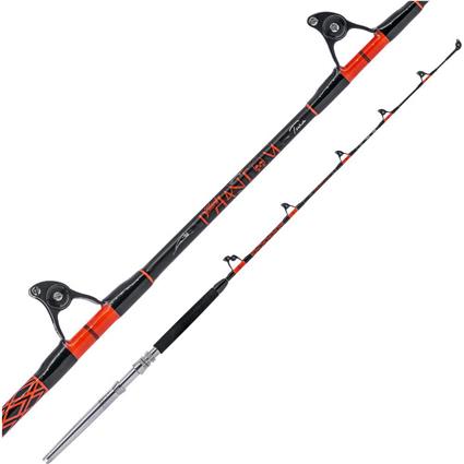 Falcon Black Phantom Tuna Trolling Rod Laranja 1.83 m / 50 Lbs