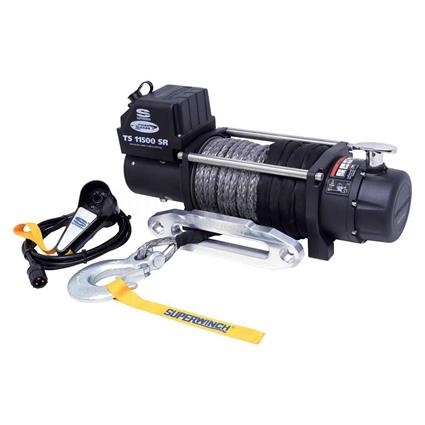 Superwinch Tiger Shark 9500 4309kg 12v Steel Cable Electric Winch Prateado 529 x 160 x 235 mm