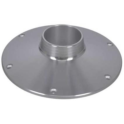 Zwaardvis 250x76 Mm Table Foot Round Base Support Prateado