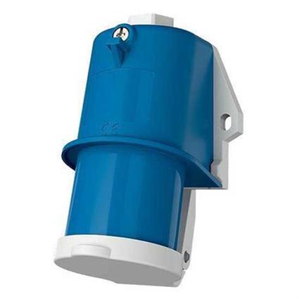 Mennekes Ip44 16a 230v Female 3 Pole Plug Azul