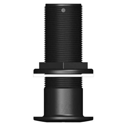 Trudesign Long Threaded Thru-hull Preto 2´´