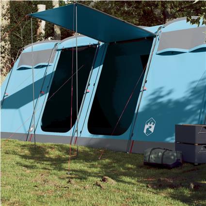 vidaXL Tenda familiar túnel para 8 pessoas impermeável azul