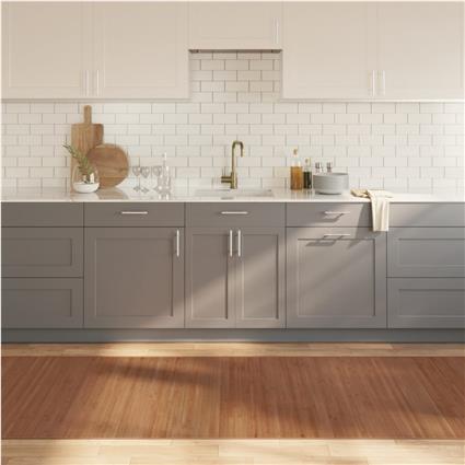 vidaXL Tapete retangular 100x1000 cm bambu castanho