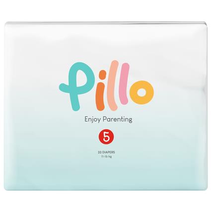 Pillo Fraldas para bebé 132 pcs tamanho 5 (11-16 kg)