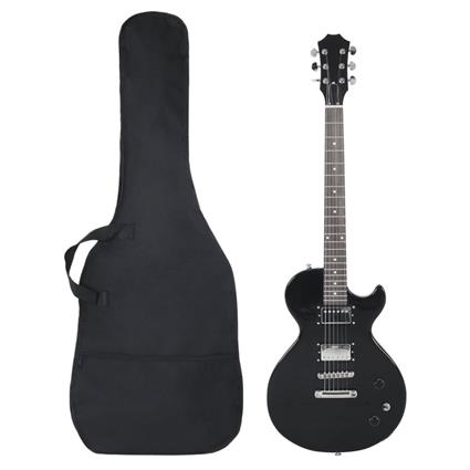 vidaXL Guitarra elétrica para iniciantes com saco 4/4 39' preto