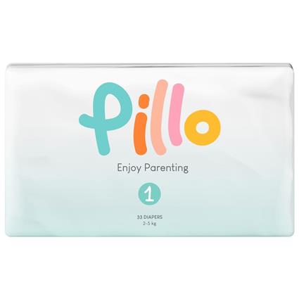 Pillo Fraldas para bebé 198 pcs tamanho 1 (2-5 kg)