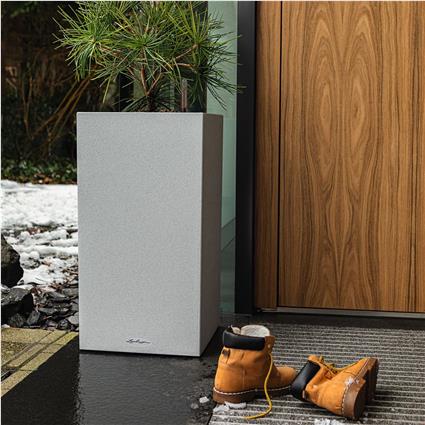 LECHUZA Vaso/floreira CANTO Stone 30 High ALL-IN-ONE cinzento pedra