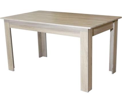 Mesa de jantar aitana com estrutura e tampo em madeira