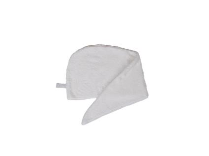 Turbante Seca Cabelos Lasa Branco 70x25 Cm