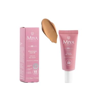 Miya Cosmetics - BB cream vitaminado myBBalm SPF30 - 03: Beige