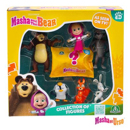 Masha e o Urso - Pack de Figuras