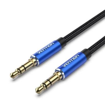Cabo Estéreo Vention BAWLI/ Jack 3.5 Macho - Jack 3.5 Macho/ 3m/ Azul