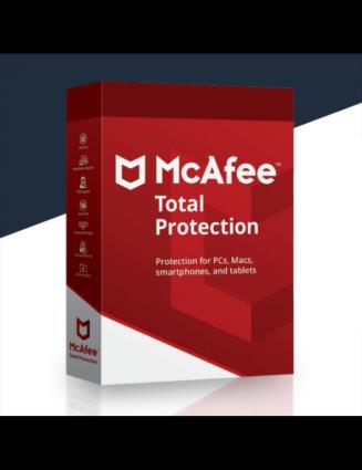 Mcafee Total Protection 5 PC's | 2 Anos (Digital)
