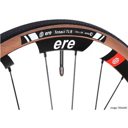 Ere Research Tenaci 120 Tpi Tubeless 700c X 38 Gravel Tyre Prateado 700C x 38
