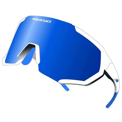 Power Race Roadster Sunglasses Transparente Blue Mirror/CAT3