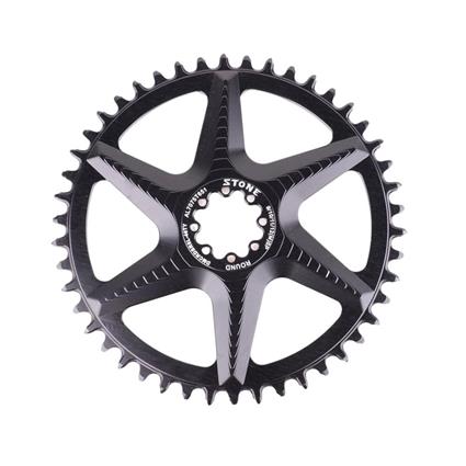 Stone Sram Gravel/road Chainring Prateado 44t