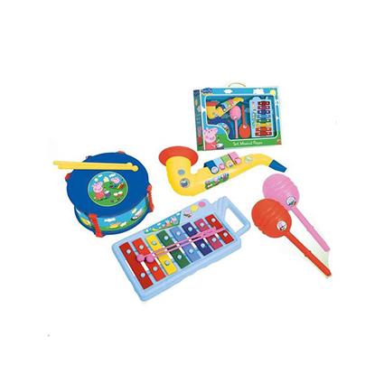 Claudio Reig Xylophone Drum Saxophone And Maracas Set Colorido
