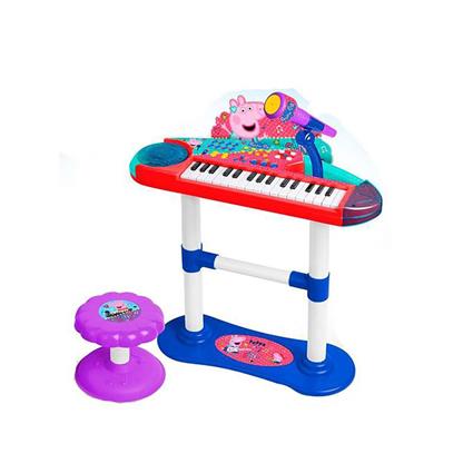 Claudio Reig With Microphone Stand And Bench Organ Colorido