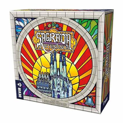 Devir Devir Sagrada: Craftsmen Board Game Colorido