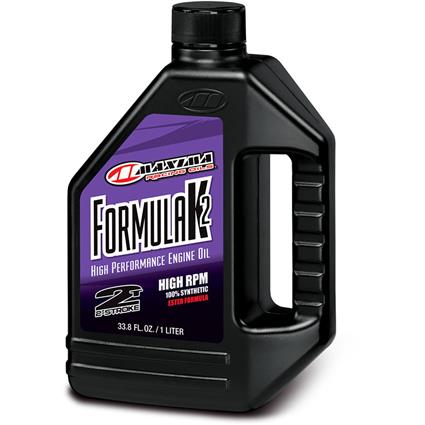 Maxima Formula K2 100% Synthetic Racing Premix 1.89l Motor Oil Transparente