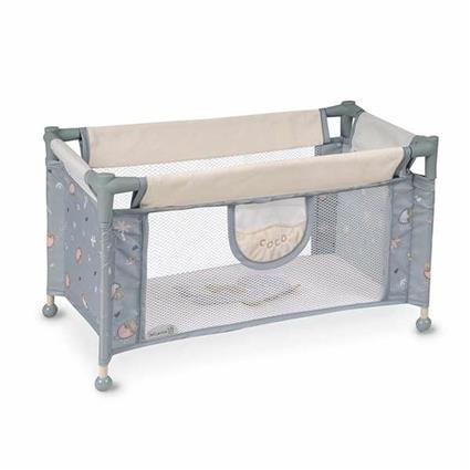Decuevas For Dolls Up To 46 Cm Coco 50x29x30 Cm Travel Cot Prateado