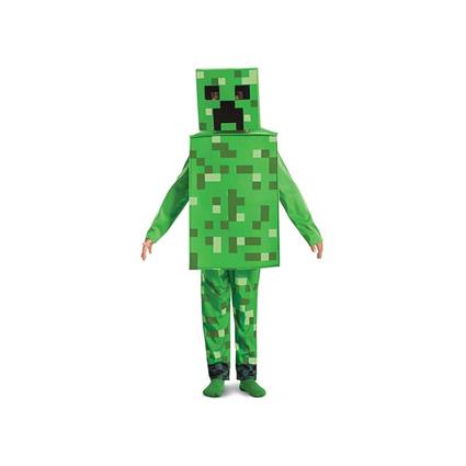 Liragram Minecraft Creeper Deluxe Costume Verde 4-6 Years