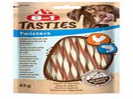 Snacks Cão 8in1 Twisters 85g
