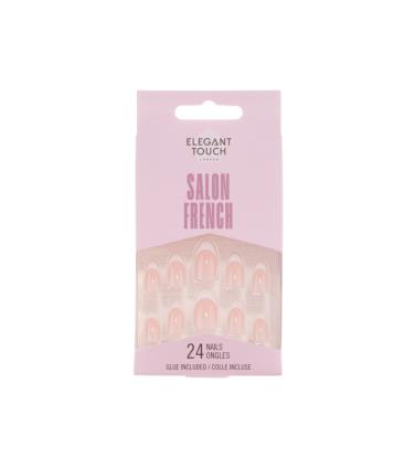 Elegant Touch - Unhas Postiças Salon French - French 122