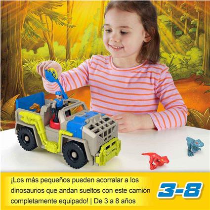 Imaginext Dinosaur Transport Truck And Figures Playset Amarelo