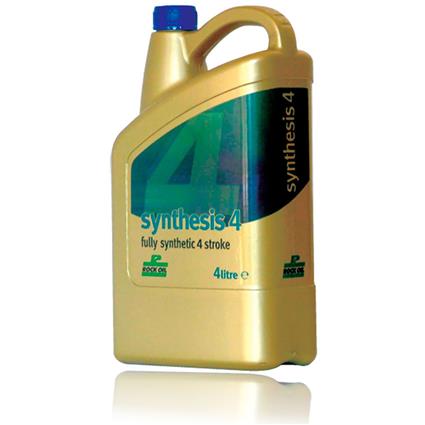 Rock Oil Synthesis 4 Winter 4 Stroke 4l Motor Oil Dourado