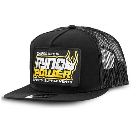 Ryno Power Logo Trucker Cap Preto  Homem