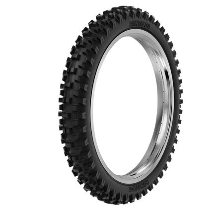 Rinaldi He 40 Off-road Front Tire Prateado 90 / 90 / 21