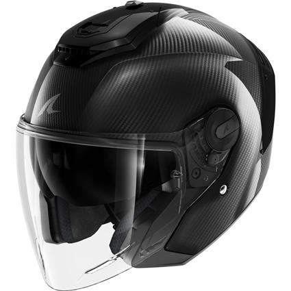 Shark Rs Jet Carbon Blank Open Face Helmet Preto XS