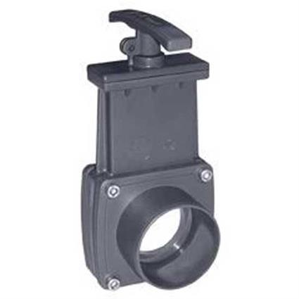 Cepex 43577 Ø90x90 Knife Gate Valve Solvent Socketxsolvent Socket Prateado