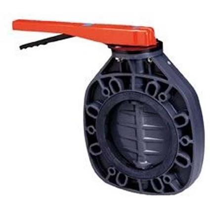 Cepex 16718 Ø200-225 Classic Butterfly Valve Fpm Joints Stainless Steel Shaft Aisi316 Aluminium Handle Prateado