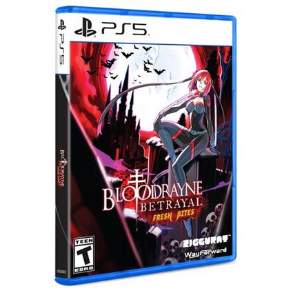 Limited Run Ps5 Bloodrayne Betrayal Fresh Bites Imp Uk Transparente