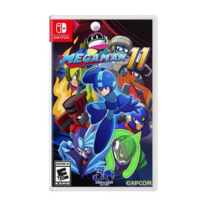 Capcom Switch Mega Man 11 Imp Usa Transparente