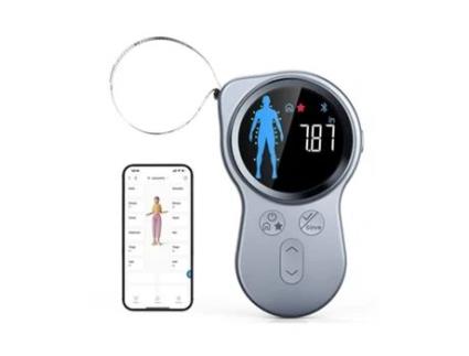 Renpho Smart Tape Measure+ Smart Measuring Tape Transparente