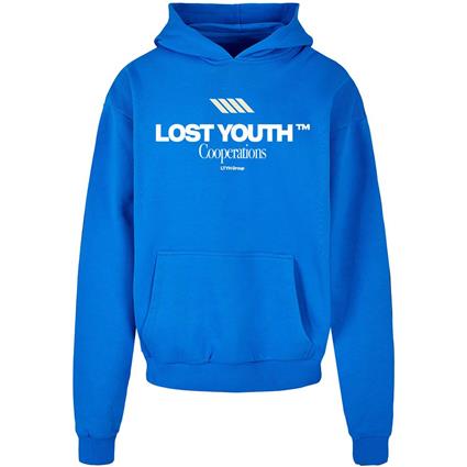 Lost Youth Cooperations Hoodie Azul XS Homem