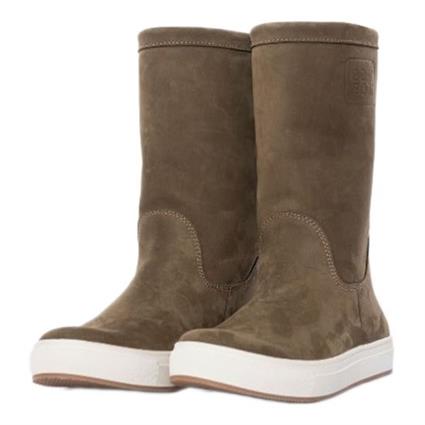 Boat Boot None Lace Leather Boots Verde EU 38 Mulher