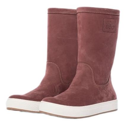 Boat Boot None Lace Leather Boots Vermelho EU 37 Mulher