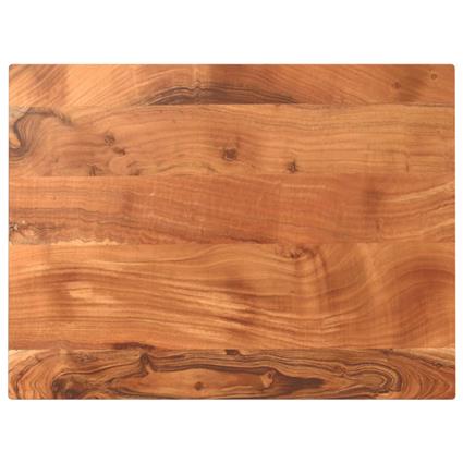 vidaXL Tampo de mesa retangular 90x60x3,8 cm madeira de acácia maciça