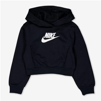 Nike Nsw Club - Preto - Sweatshirt Capuz Rapariga tamanho 14