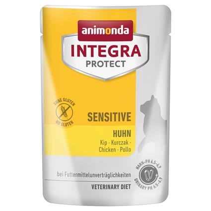 Animonda Integra Protect Adult Sensitive 48 x 85 g - Pack económico  - Frango